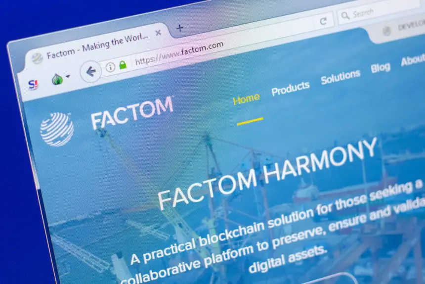 Factom, 블록체인에서 비밀 데이터 공유에 대한 특허 제출