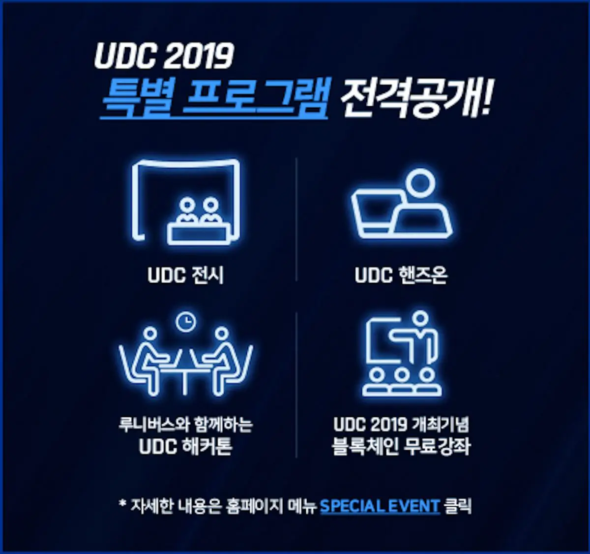 두나무, ‘UDC 2019’ 스페셜 이벤트 공개