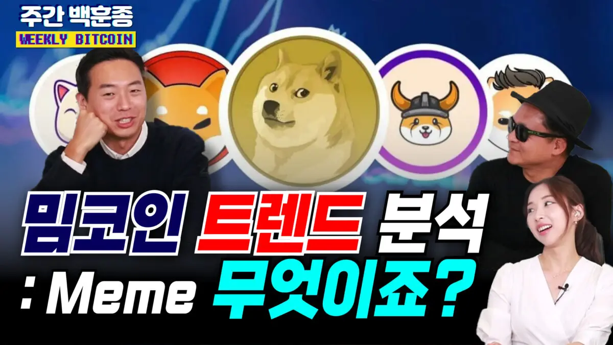 [영상] 밈코인 트렌드 분석 : Meme 무엇인가요? (백훈종, 이현지, JJ)