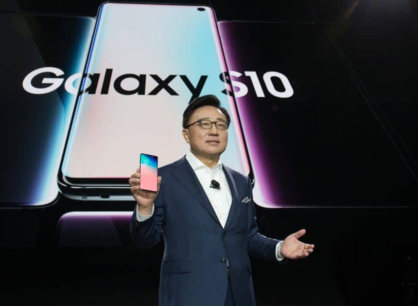 Samsung Galaxy 10 smartphones to install more blockchain services