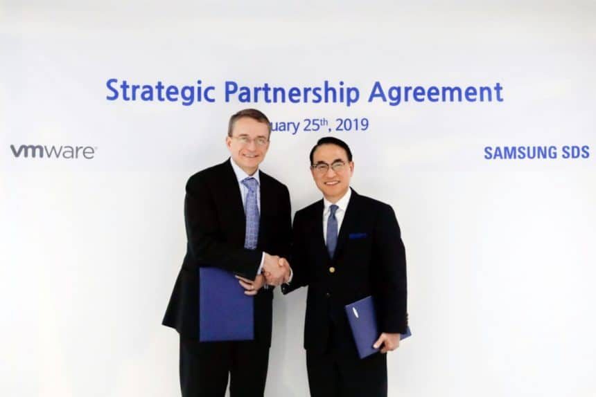 Samsung SDS, VMware sign partnership