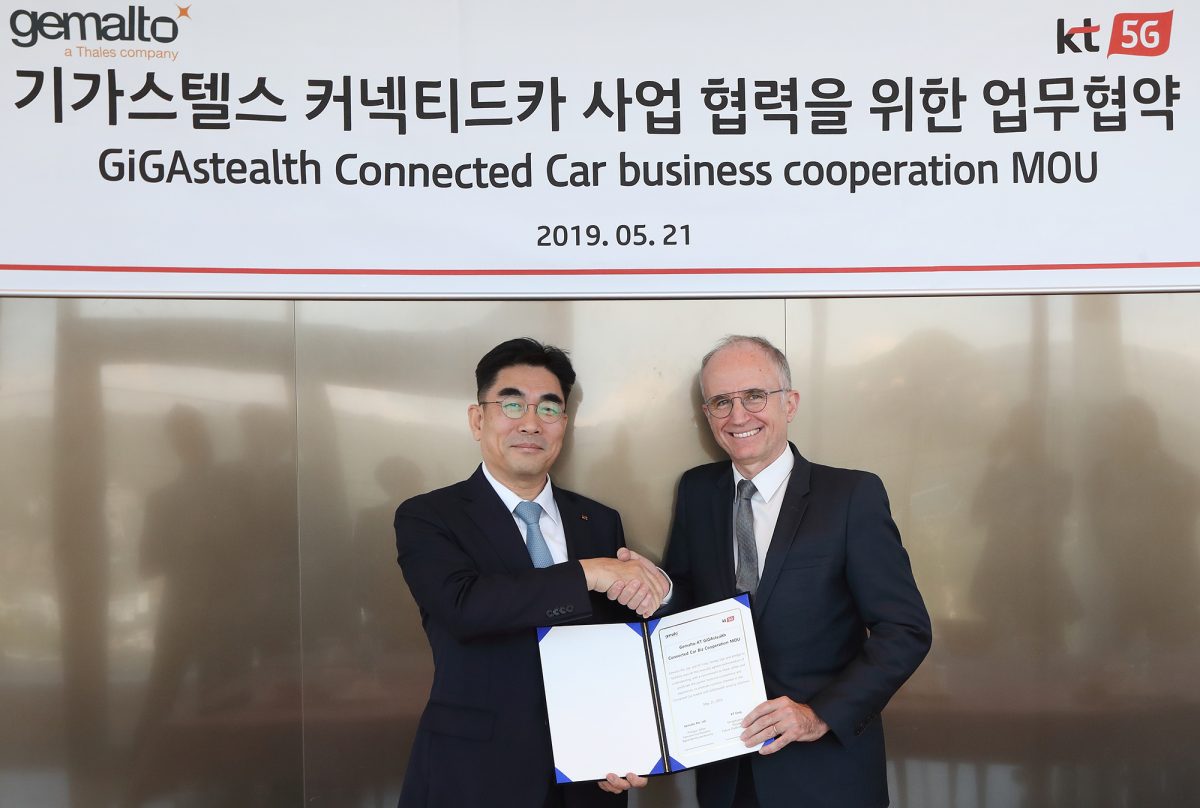 KT partners with Gemalto in connected car projects