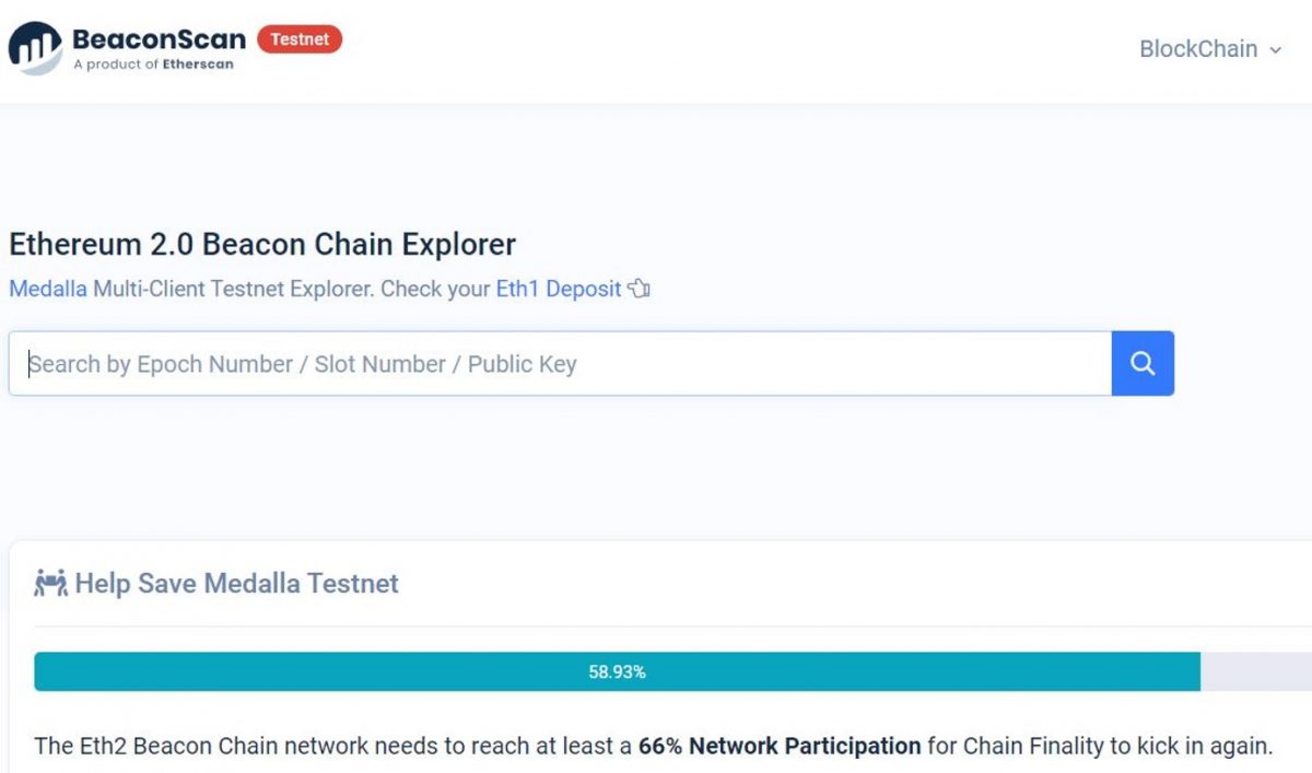 ETH 2.0 테스트넷 곧 재가동 시작… 이번엔 제대로?