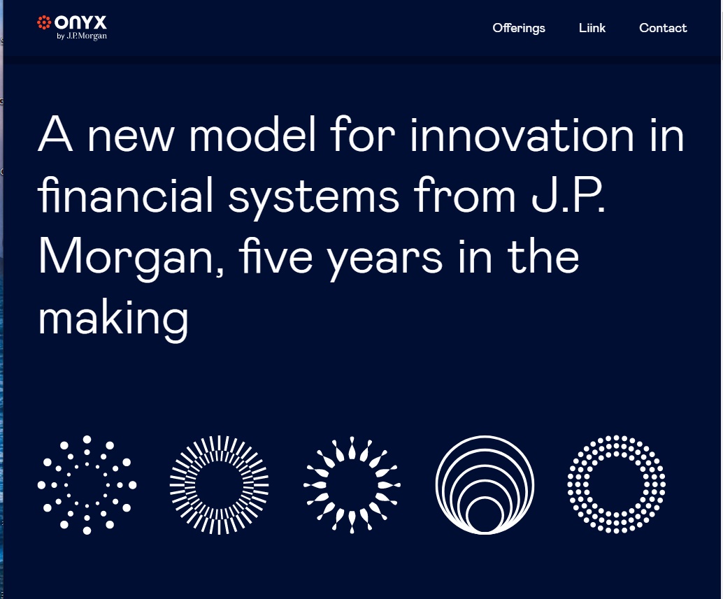 JP모간 블록체인 사업부 Onyx 설립 … JPM 코인 상용화 단계 돌입