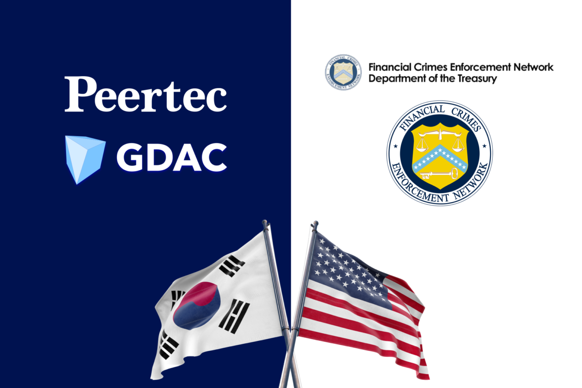 피어테크(GDAC), 미국 재무부 FinCEN으로부터 가상자산 라이선스 취득–미 전역서 사업가능