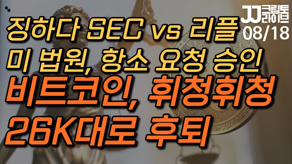 [영상] 징하다 징해…SEC, 리플 판결 항소로 간다