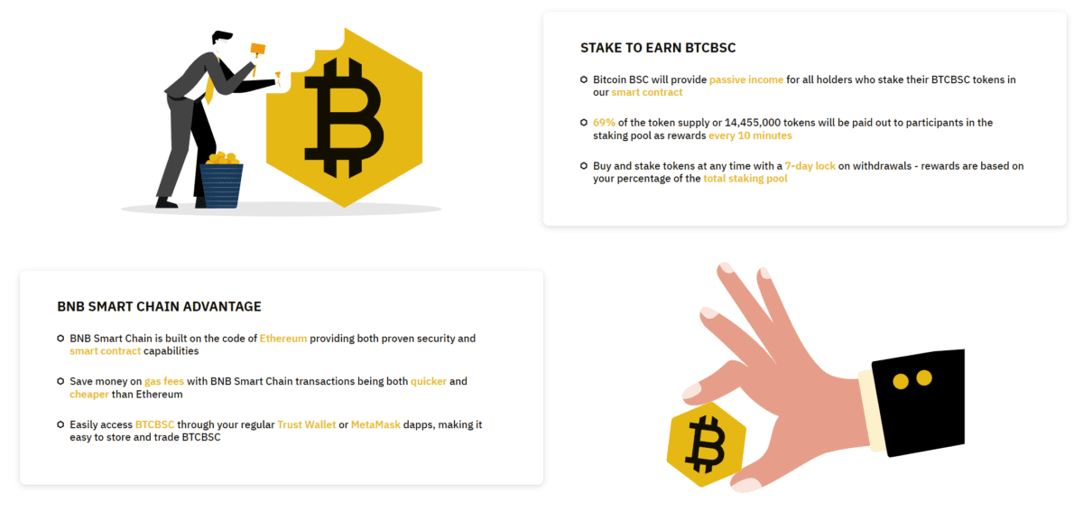 [비트코인BSC 프로젝트 설명, BitcoinBSC]