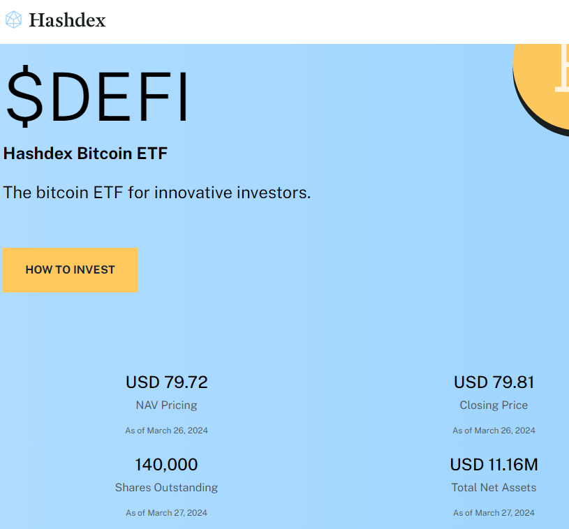 해시덱스 비트코인 선물 ETF, 현물 ETF로 새출발 … 자산 5% 비트코인 선물 투자