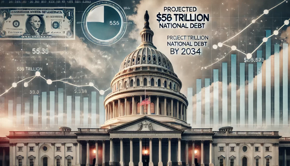 美CBO “미국 부채, 향후 10년 동안 56조 달러 넘을 것” – NYT