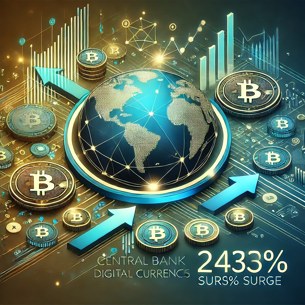  중앙은행 디지털화폐(CBDC) 2031년까지 2430% 성장…국경 간 결제 혁신 가속화