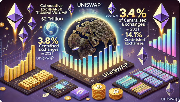  [주요 뉴스] 탈중앙화 거래소 유니스왑, 누적 거래량 2조 달러 돌파