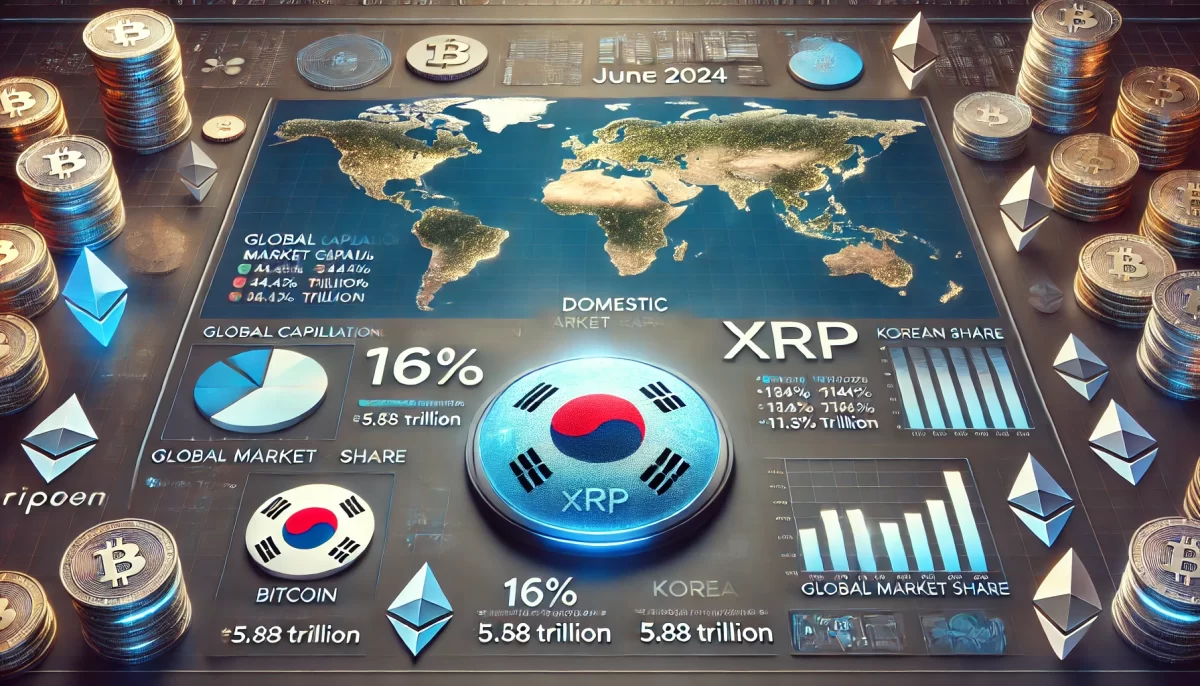 “리플 못 잃어”⋯XRP 전체 시총 중 16% 한국 차지