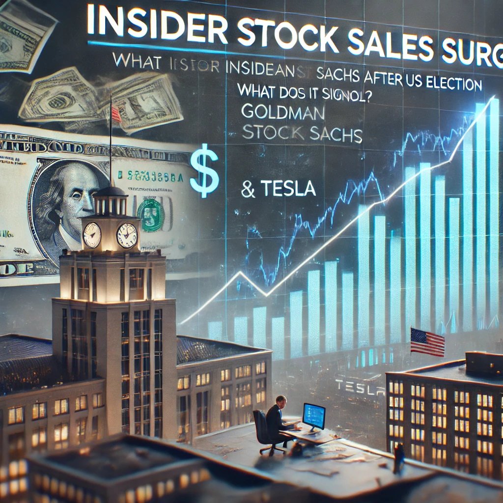 골드만삭스·테슬라 임원, 대선 후 대규모 주식 매도…경기 신호?
