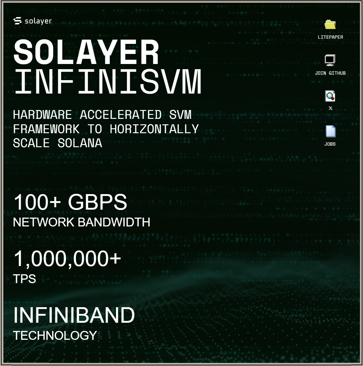 솔레이어(Solayer), 솔라나가상머신(SVM) 블록체인 ‘infiniSVM’ 공개